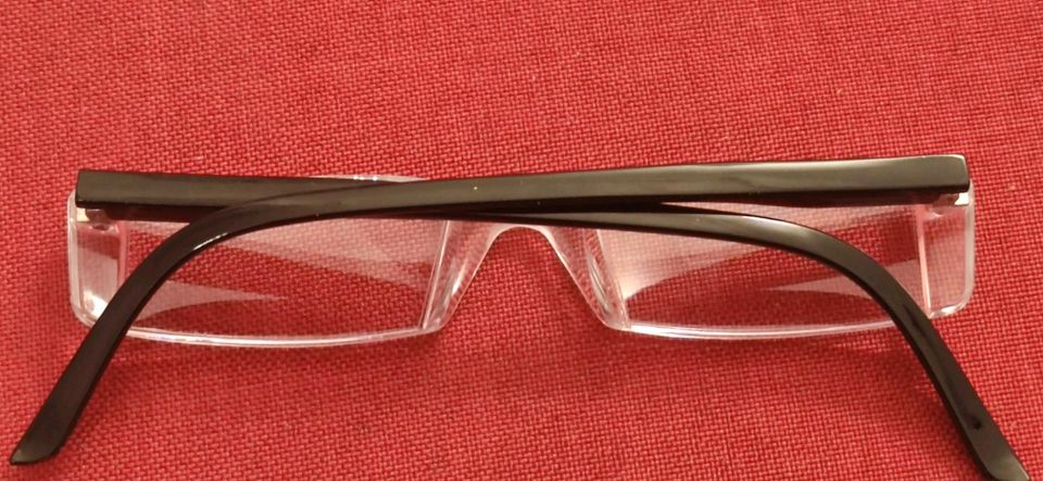 Neu Lesebrille Flexbügel randlos schwarz Lesehilfe +3,5 Dioptrien in Wuppertal