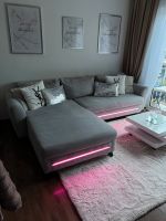 Sofa mit RGB-LED-Beleuchtung und Schlafffunktion für 3 Pers. Hannover - Mitte Vorschau