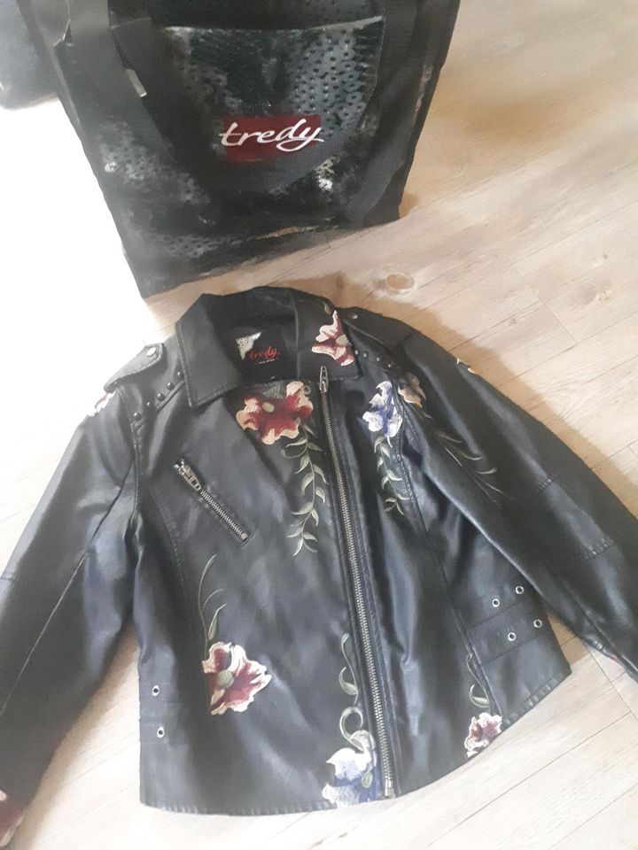 Tredy Jacke Kunstlederjacke, Bikerjacke in Dinklage