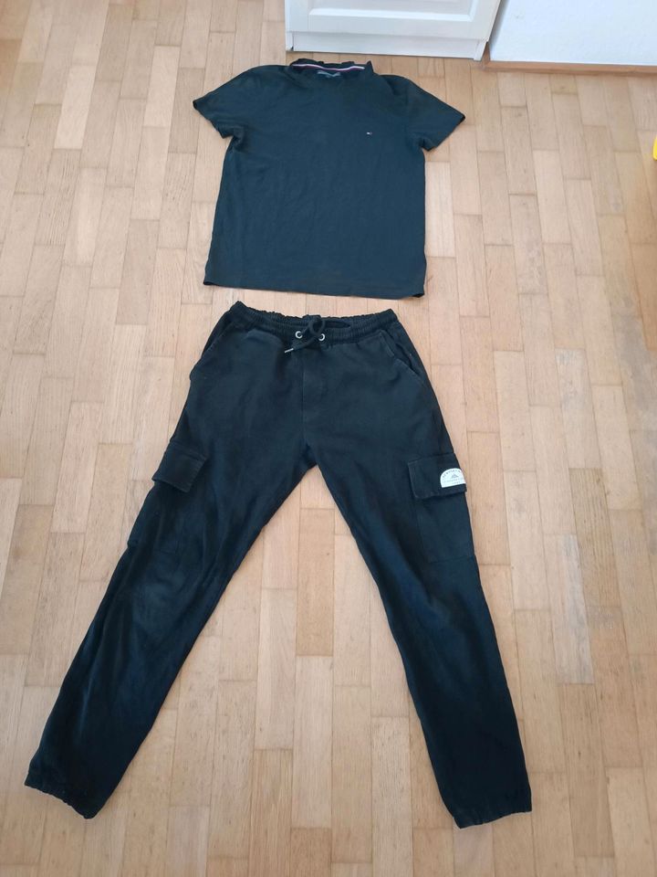 Herren Hosen Gr. M Jack & Jones + Newport Olive Chino Stoffhose F in Ulm