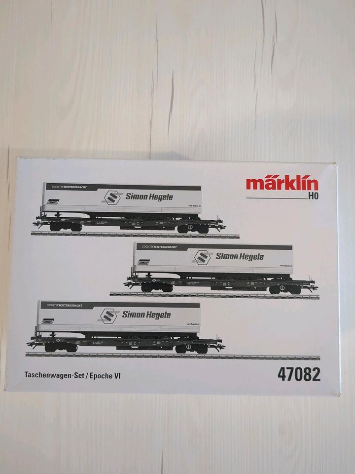 Märklin H0 47082 Taschenwagen - Set in Liebenburg