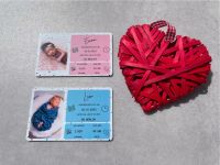 Personalisierte Geburtskarte, Plastikkarte zur Geburt, Baby, Kind Rheinland-Pfalz - Bretzenheim Vorschau
