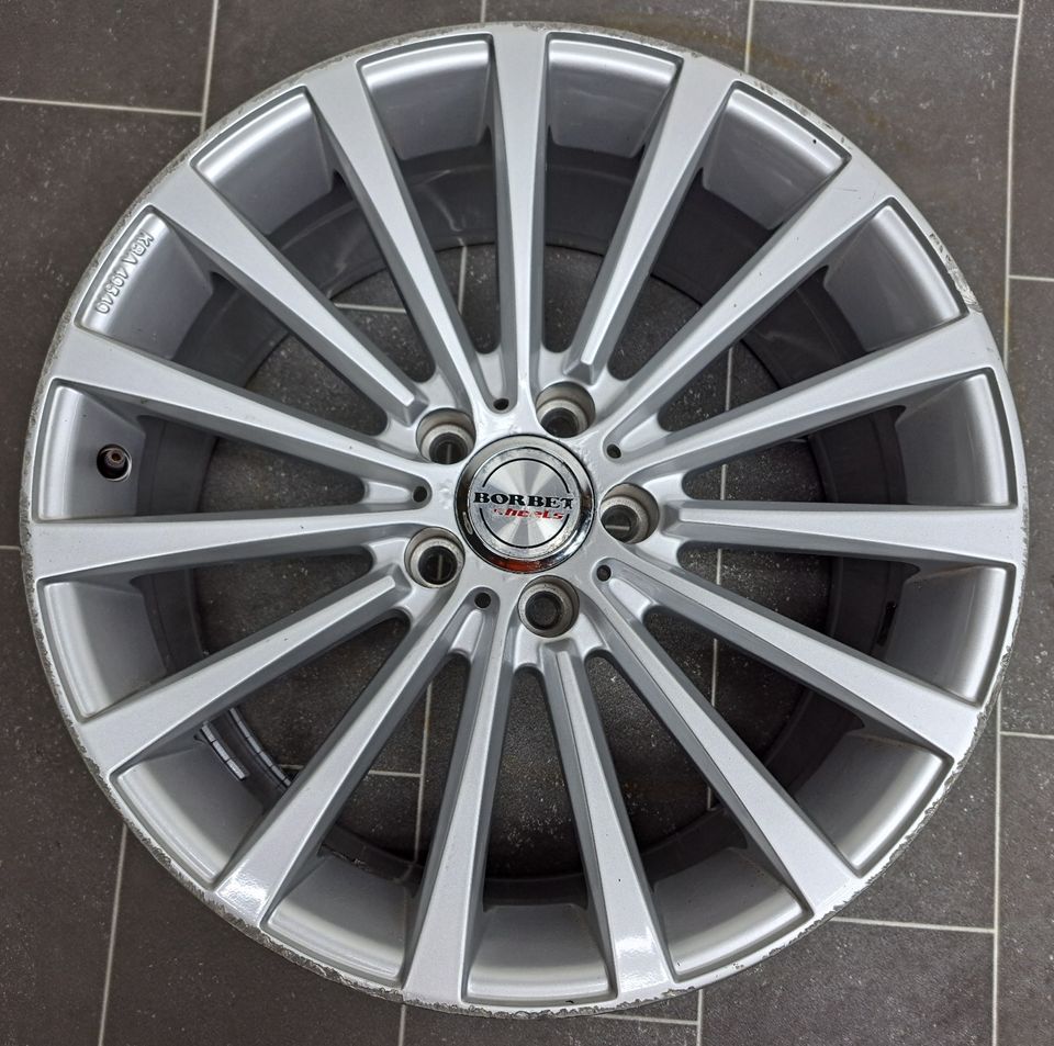 18 Zoll Borbet Wheels Alu-Felgen Räder KBA49549 - Audi A5 F5 8W in Augsburg