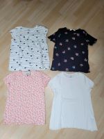 4 T-shirts H&M ,Topolino Gr.122 Mädchen Set Baden-Württemberg - Hildrizhausen Vorschau