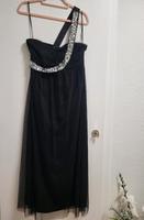 Nur 1 x getragen! Schönes schwarzes Abendkleid mit Tüllrock Düsseldorf - Hafen Vorschau
