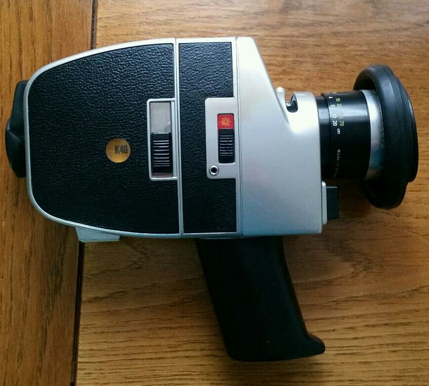 Super 8 Bauer Filmcamera C2 mit Tasche in Lehrensteinsfeld