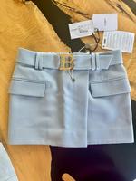 Balmain Paris Minirock B-Belt Neu m Etikett Neupreis 990€ Bayern - Rückersdorf Vorschau