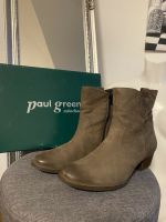 PAUL GREEN vintage Look Velourleder-Stiefelette NEU,Gr.40, taupe Niedersachsen - Wulfsen Vorschau
