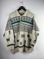 Vintage Half-Zip Sweater - Retro Pullover - Oldschool - Gr. M-L Niedersachsen - Neuenhaus Vorschau
