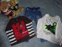 POCOPIANO Jeans - H&M Sweatshirt - St. Pauli Shirt - Gr. 104 Dithmarschen - Heide Vorschau