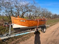 Oldtimer Holzboot + Trailer, Baujahr 1950, YANMAR Motor Brandenburg - Werder (Havel) Vorschau