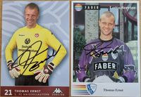 2x Thomas Ernst 1. FC Kaiserslautern/VfL Bochum Autogrammkarten Rheinland-Pfalz - Ingelheim am Rhein Vorschau