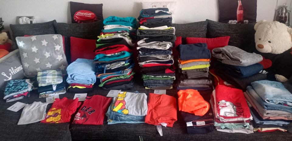 Jungen sachen  ab 1€ Hose Shirt Hoodie 110- Größe M in Zwickau