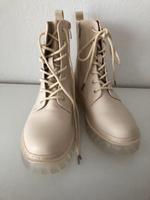 La Strada Gr 42 Schnürstiefel ecru wollweiß hellbeige Bayern - Bamberg Vorschau
