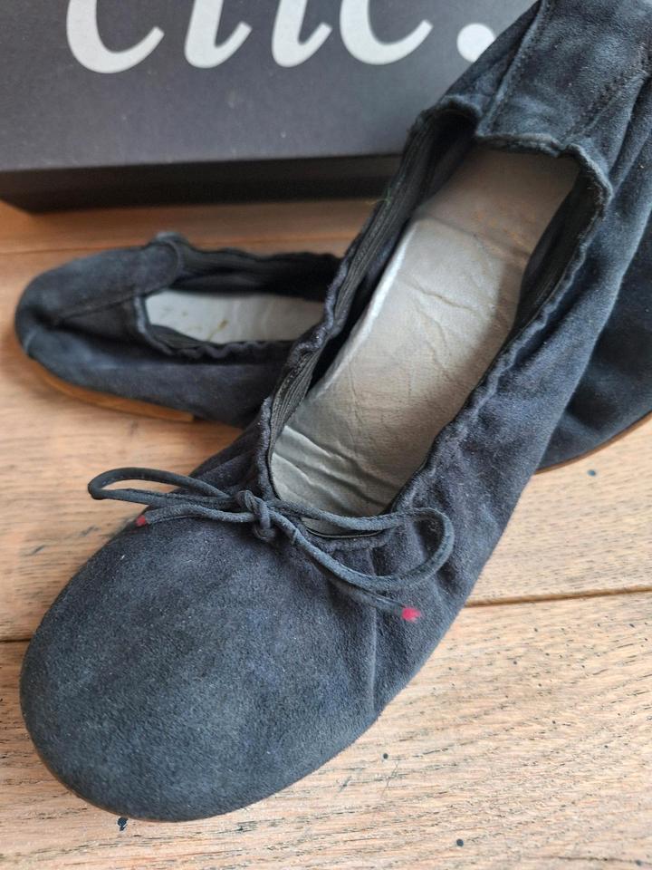 Clic! Ballerinas dunkelblau Gr. 35 zuckersüß Ostern Kommunion in Aachen