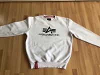 Alpha Industries Sweatshirt, weiß, M Hessen - Trebur Vorschau