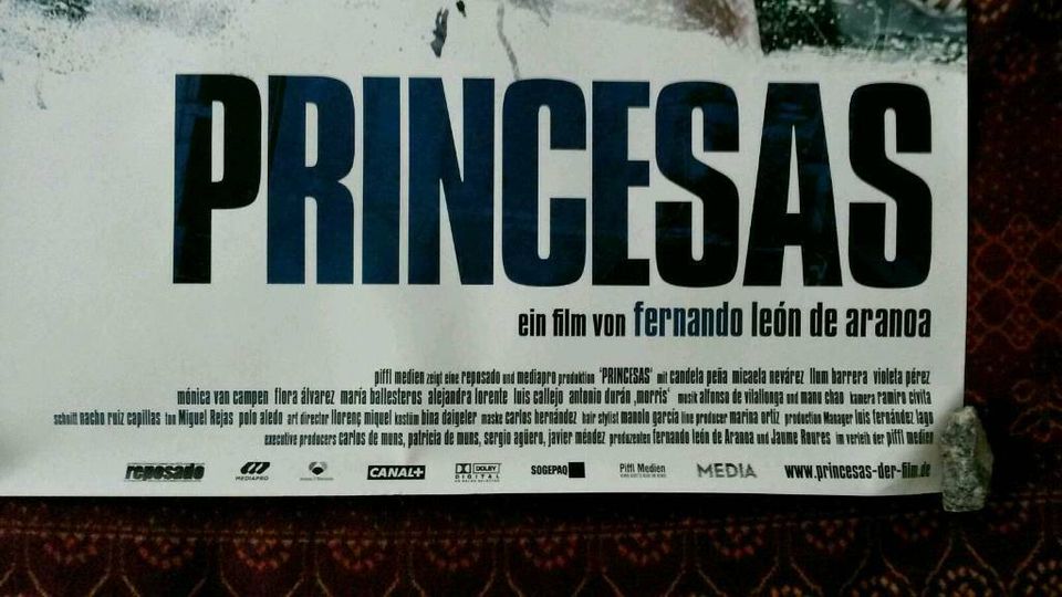 Filmposter Princesas, ca. 84x60 cm in Dresden