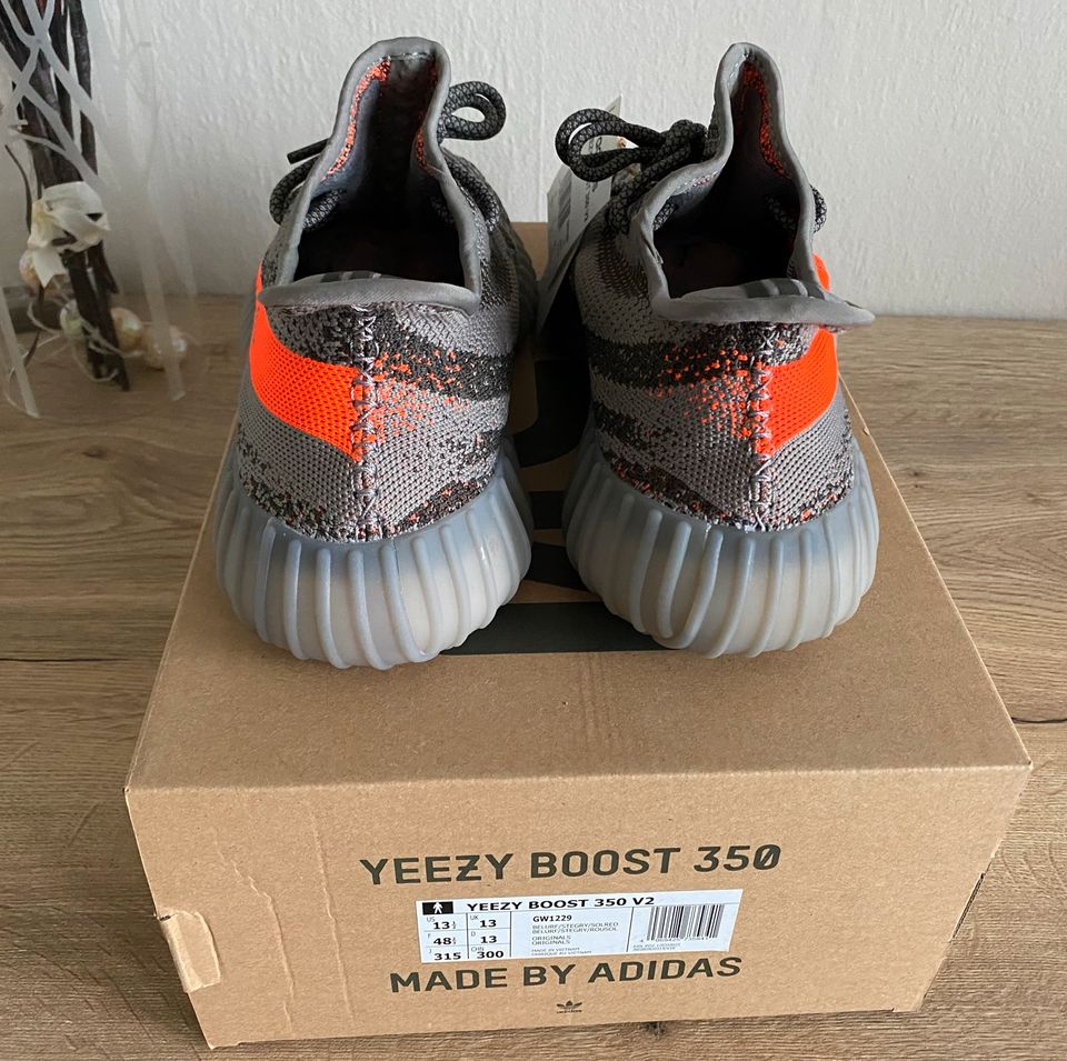 Adidas YEEZY Boost 350 v2 „Beluga Reflective“ EU48 2/3 ; US13,5 in Ober-Mörlen