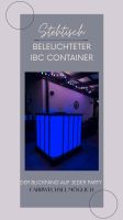 Beleuchteter IBC Container Stehtisch zu vermieten (Kabelgebunden) Baden-Württemberg - Untergruppenbach Vorschau