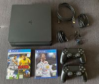 PlayStation 4 Slim 500GB inkl. 2x Controller + 2x Spiele Neuhausen-Nymphenburg - Neuhausen Vorschau