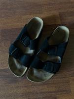 Bienenstock Sandalen weiches Velours schwarz Gr. 41 EU mit Box Hessen - Taunusstein Vorschau