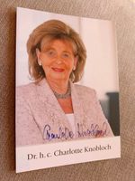 Autogramm Dr h.c.Charlotte Knobloch Hessen - Melsungen Vorschau