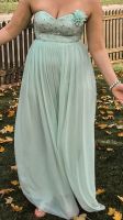 Abendkleid Maxi-Kleid in Mint mit tollen Perlenstickereien Bayern - Frensdorf Vorschau