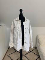 Zara Jeans Jacke weiß Damen Niedersachsen - Cuxhaven Vorschau