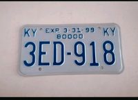 US USA Autokennzeichen Kennzeichen License Nummernschild Kentucky Rheinland-Pfalz - Neuwied Vorschau