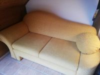Wunderschöne, gelbe ausziehbare Couch / Sofa/ Schlafcouch Bayern - Donaustauf Vorschau