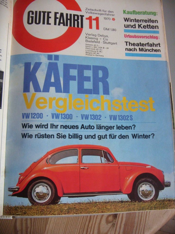 Gute Fahrt Zeitschriften Jahrgang 1970 in Estorf