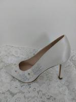 Hochzeitsschuhe Gr. 39 ungetragen High Heels Schuhe Hochzeit Hessen - Lampertheim Vorschau