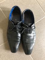 BUGATTI Herrenschuhe Businessschuhe Gr. 45 schwarz Leder TOP Hessen - Idstein Vorschau