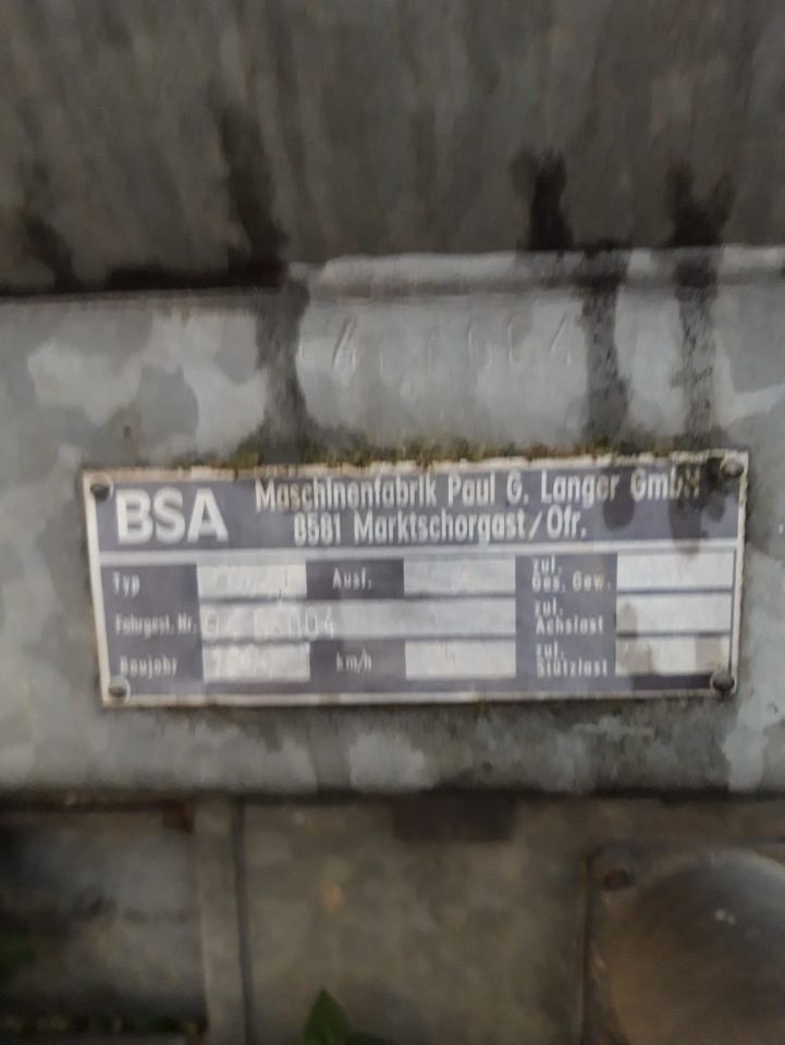 BSA Pumptankwagen 4000 Liter in Hemsbach