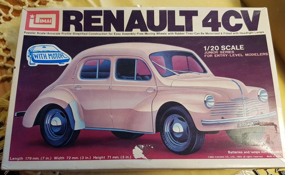 Renault 4 CV Bausatz 1:20 in Böhmenkirch