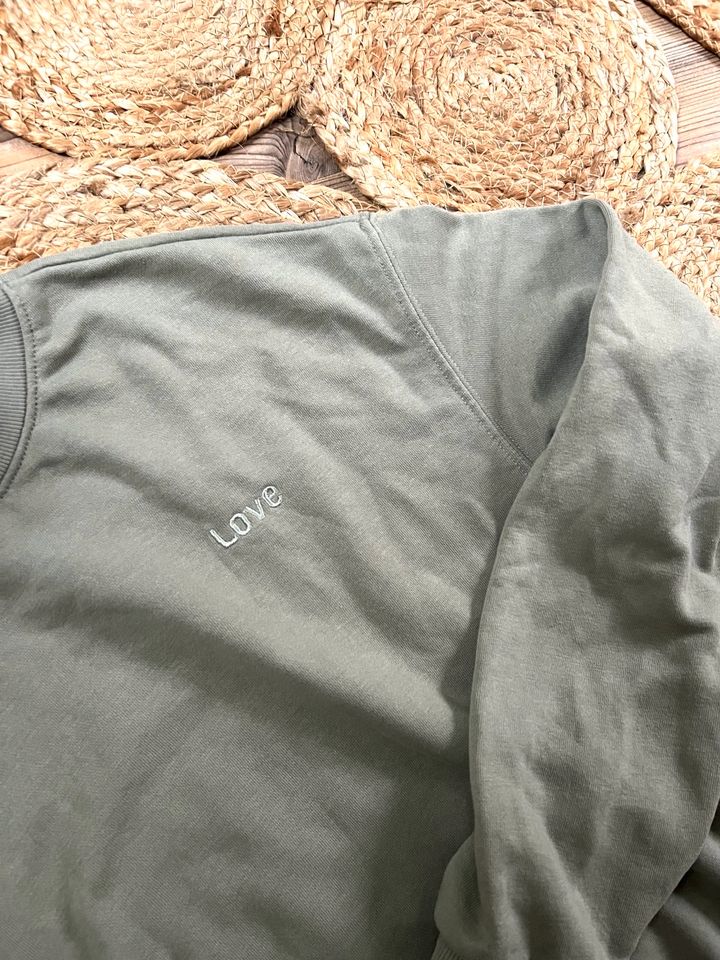 H&M Sweatshirt, mintgrün, Gr. S in Herbstein