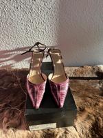 Gucci Slingback Pumps Leder Vintage Gold kittenHeels Nordrhein-Westfalen - Schermbeck Vorschau