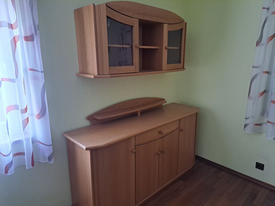 Sideboard mit Hängeschrank, echt Eiche in Nürnberg (Mittelfr)