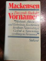 Mackensen, Das große Buch der Vornamen, gebraucht Niedersachsen - Friesoythe Vorschau