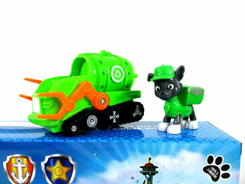 Paw Patrol 6 Stück Action Figuren mit Fahrzeugen in Delbrück