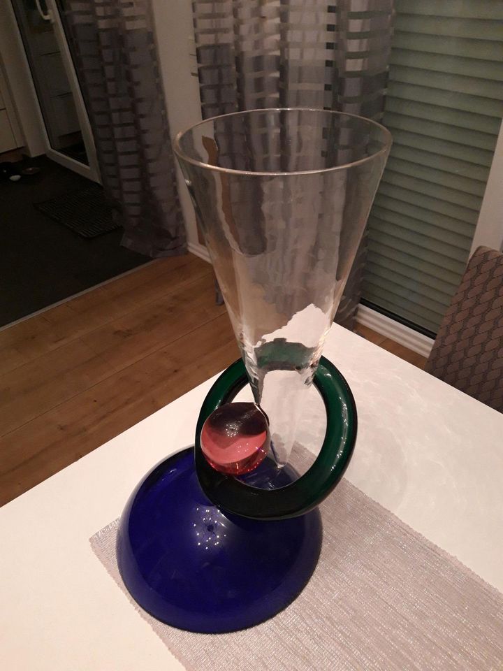 Vase aus Muranoglas in Grafschaft