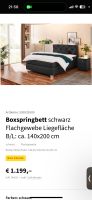 Boxspringbett Poco 140x200cm Stuttgart - Stuttgart-Süd Vorschau