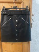 Asos Kunst Leder  mini Rock, Gr. 36, Neu, schwarz ❤️ Rheinland-Pfalz - Asbach Vorschau