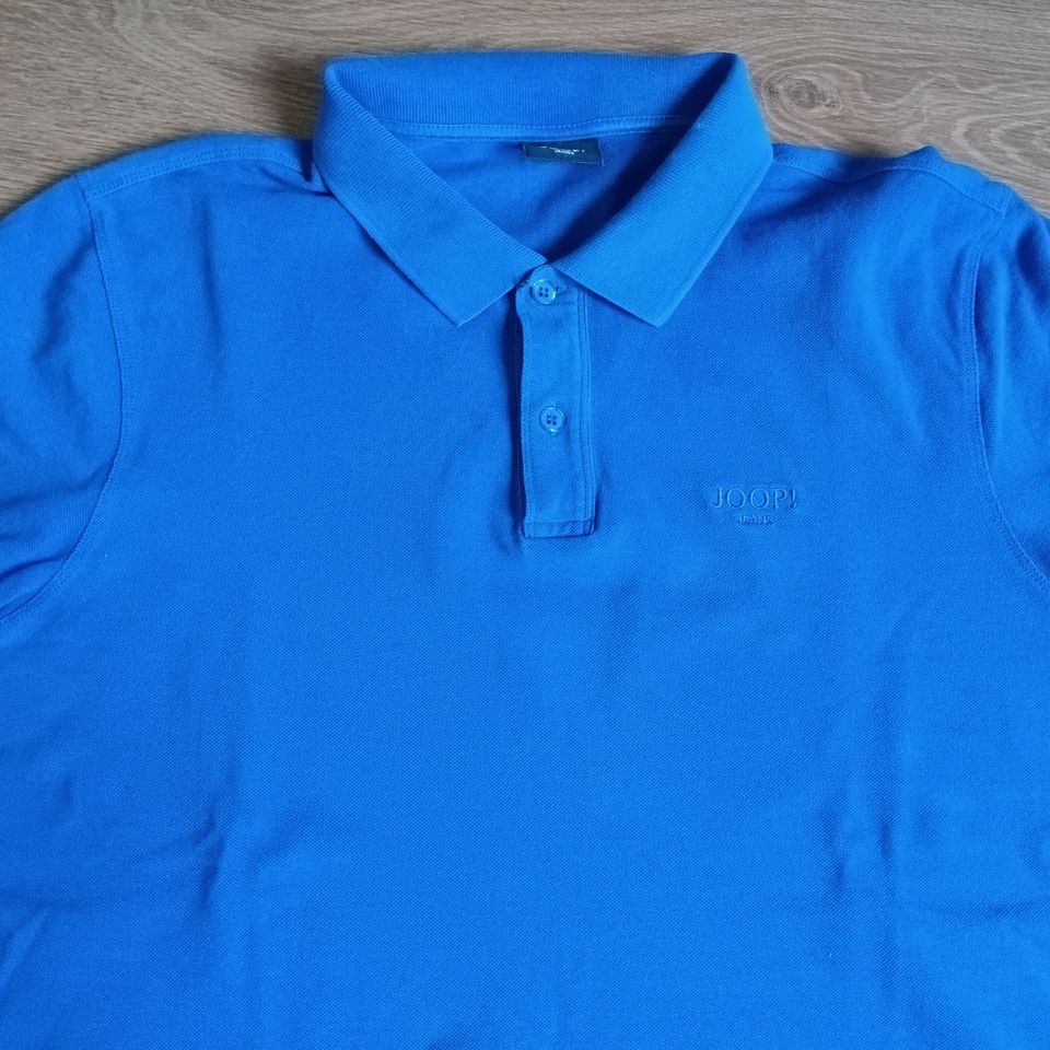 Poloshirt Polohemd *Joop Jeans* Gr. XL blau in Schönaich