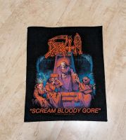 Death Backpatch Aufnäher Scream Bloody Gore Death Metal Bayern - Deining Vorschau