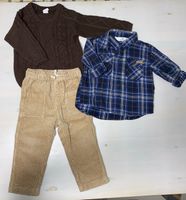 3tlg Set, Cordhose, Pullover, Hemd Gr 92 Bayern - Ruderting Vorschau