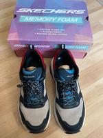 Skechers Memory Foam Sneaker rot blau grau weiß Niedersachsen - Peine Vorschau