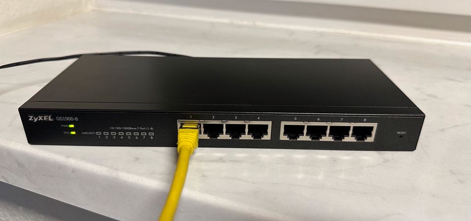 Zyxel GS1900-8 managed Switch NEUWERTIG in Dresden