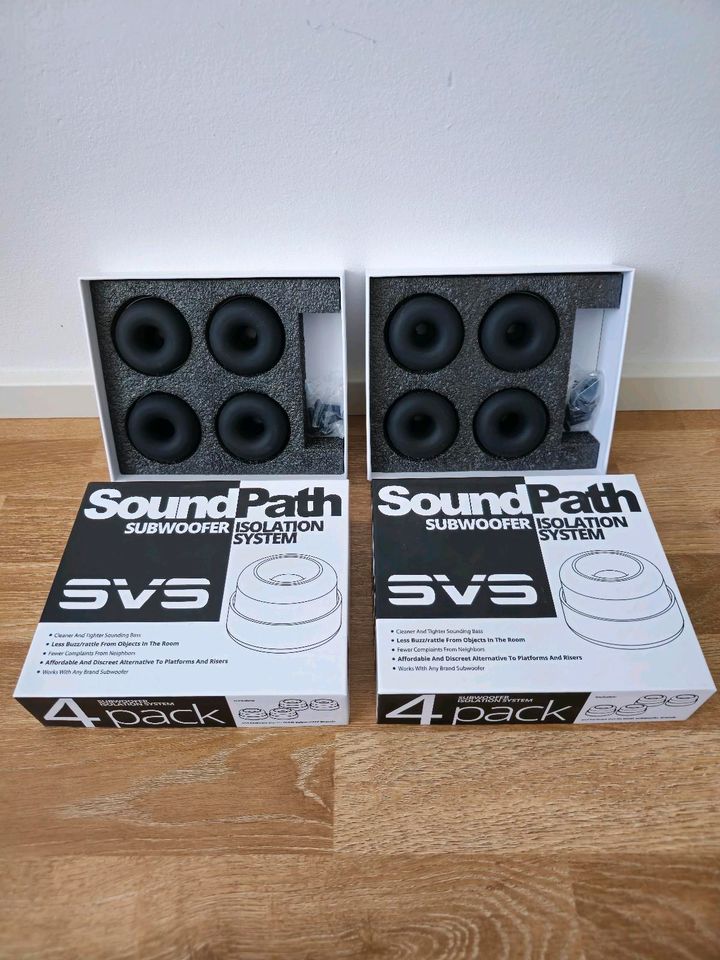 SVS SoundPath Subwoofer Isolation Systeme (8 Stück) in Coburg