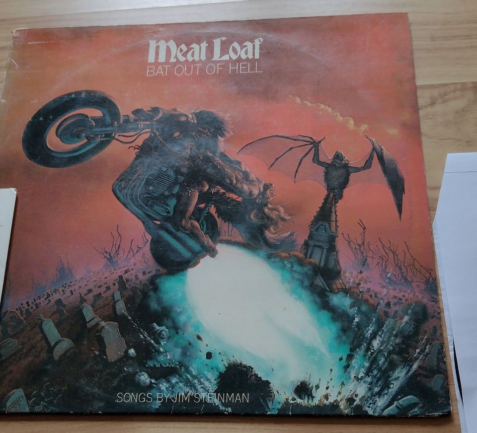 Meat Loaf Bat out of Hell LP Vinyl in Trittau